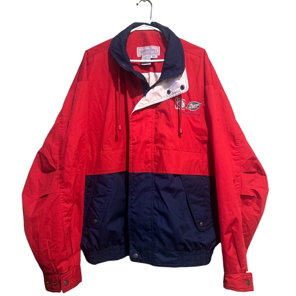 Rare Vtg Breyers Good Humor Ice Cream Jacket Red & Navy Blue NORMAN TODD Classic
